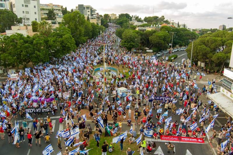 هفته سیام تظاهرات علیه نتانیاهو در سرزمینهای اشغالی +عکس