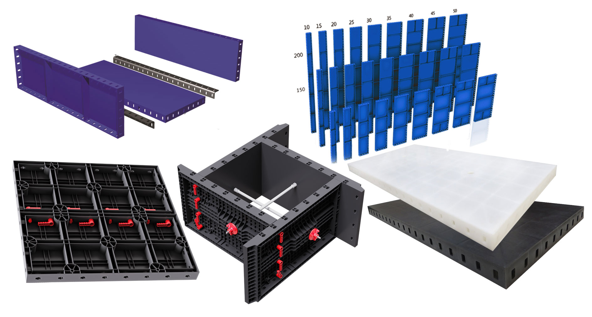 انتخاب نوع قالب بتن هنگام خرید، قیمت و مشخصات انواع قالب بتن