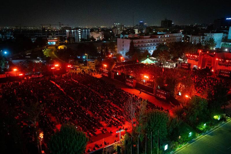 جمعیت استثنایی مردم در مجالس، محرم 1402 را بیادمانی کرد + عکس و فیلم 23