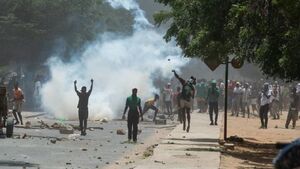 تظاهرات و درگیری در پایتخت سنگال
