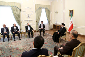 دیدار چند تن از وزرای دولت سوریه با رئیسی