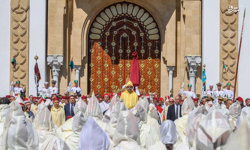 پادشاه مراکش بیست و چهارمین سالگرد به تخت نشستن خود را در کاخ سلطنتی جشن گرفت./ تتوآن
