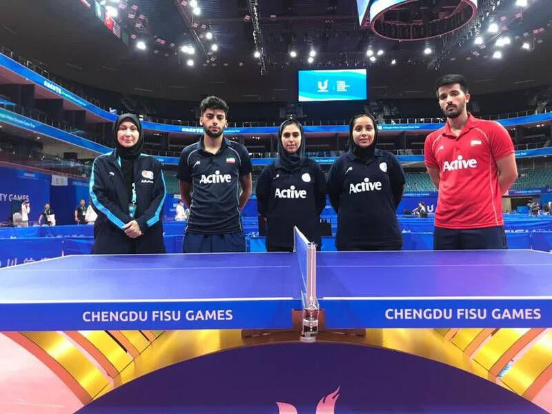 نتایج ورزشکاران تنیس ری میز/ اولین حضور و اولین تجربه بین المللی پینگ پنگ بازان