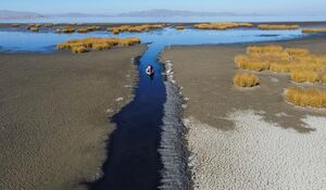 خشکسالی در بزرگترین دریاچه آمریکای جنوبی
