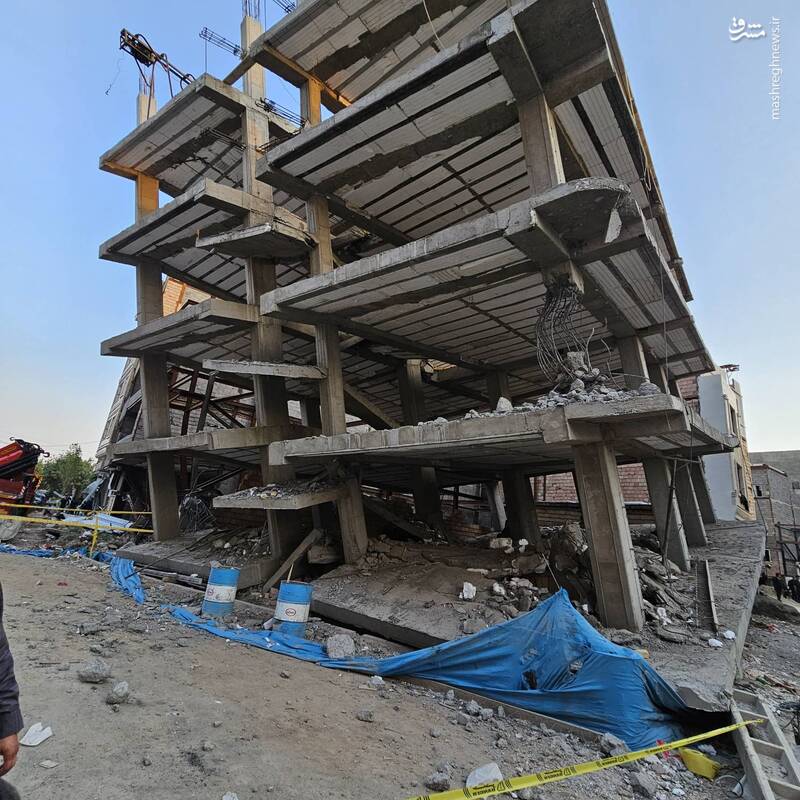 ساختمانهای نا امنی که مجریان تخریب را نیز قربانی کرد