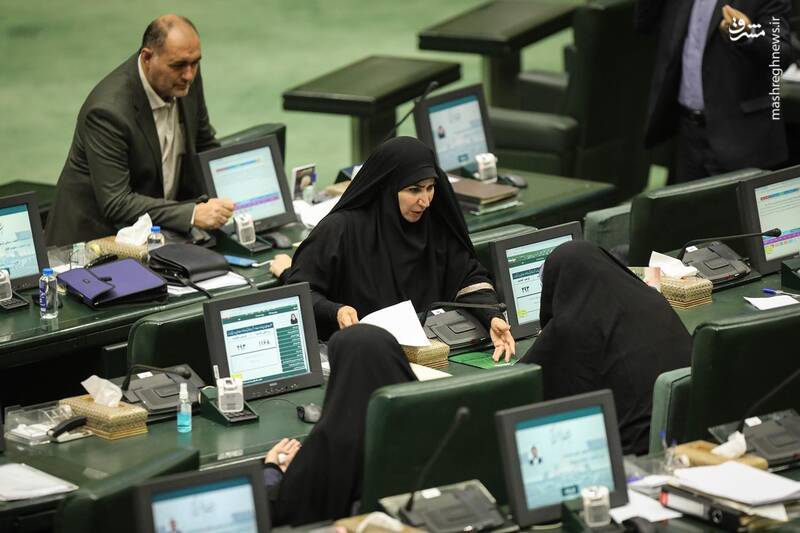 مجلس امروز (۱۶ مرداد) به روایت تصویر