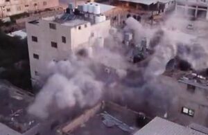 منفجر کردن منزل یکی از شهدای فلسطینی در نابلس