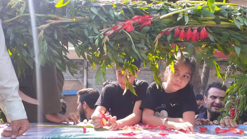 تشییع پیکر مطهر سرهنگ شهید حسین اسماعیلی +فیلم