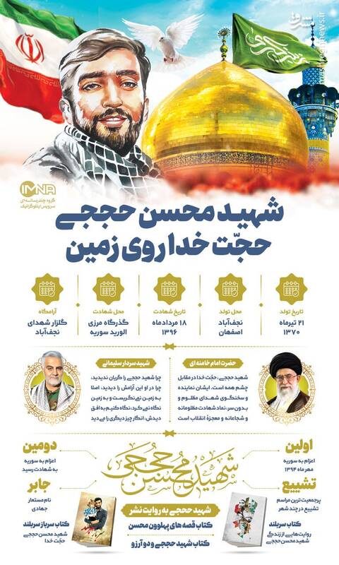 توییت کنعانی برای شهدای مدافع حرم