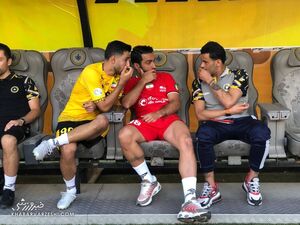 عکس/ چهره ناراحت آلکثیر روی نیمکت سپاهان عکس| چهره ناراحت آلکثیر روی نیمکت سپاهان/ مهاجم پرسپولیسی از انتخابش پشیمان است؟