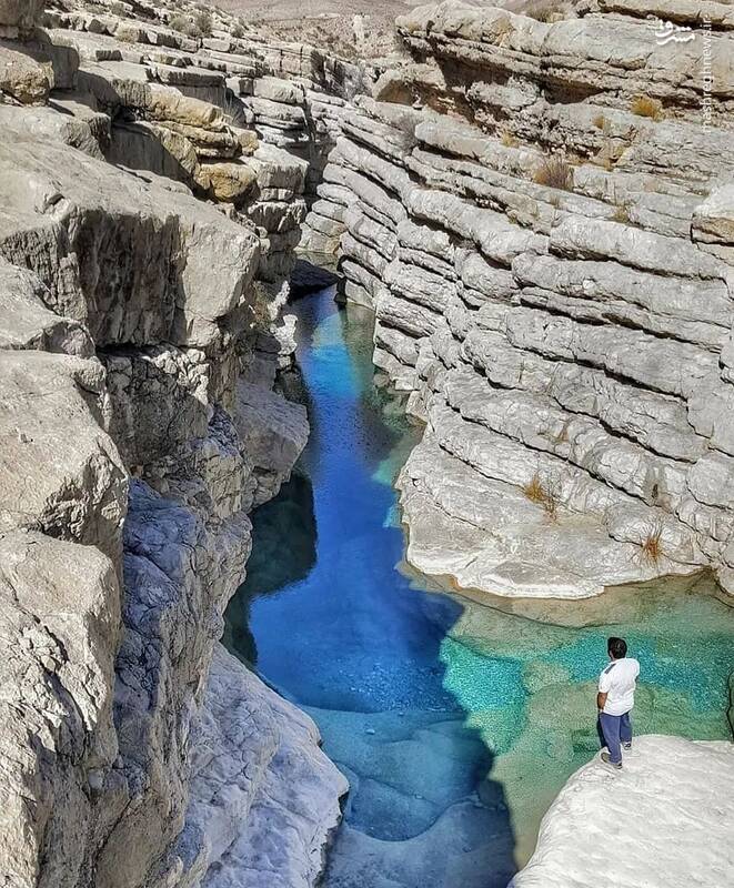 منظره تماشایی منطقه هماگ در هرمزگان +عکس