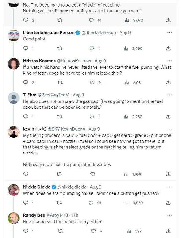 معاون ترامپ بنزین زدن هم بلد نیست! +فیلم