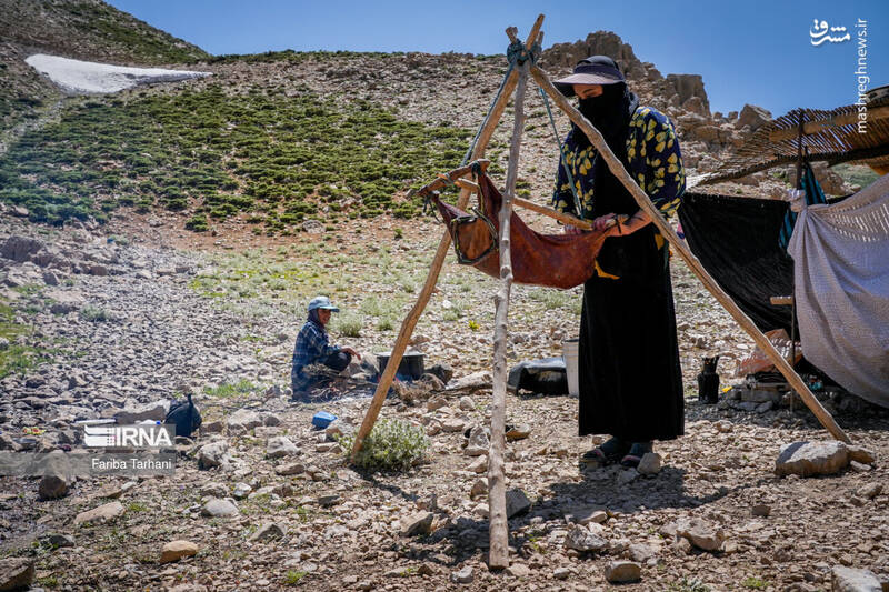 عکس/ عشایر بختیاری در ییلاق
