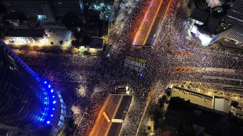 سیودومین هفته تظاهرات علیه نتانیاهو در سرزمینهای اشغالی