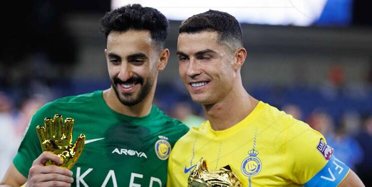 اولین جشن قهرمانی رونالدو در عربستان +عکس و فیلم