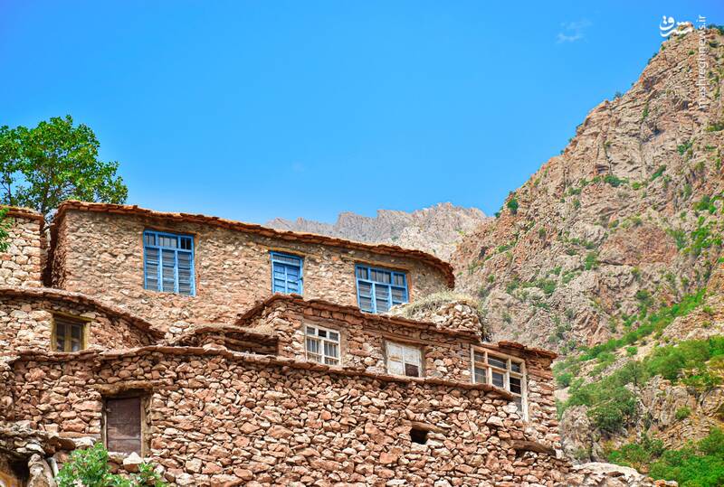 خشکهچین؛ معماری سنتی هورامان +عکس