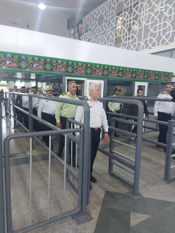 بازدید رئیس پلیس راهور فراجا از مرز مهران + عکس 5