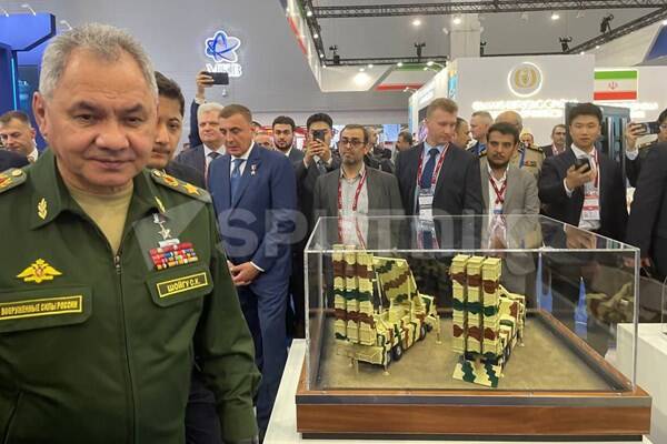 پهپادهای ایرانی در نمایشگاه صنایع دفاعی روسیه-۲۰۲۳ +فیلم