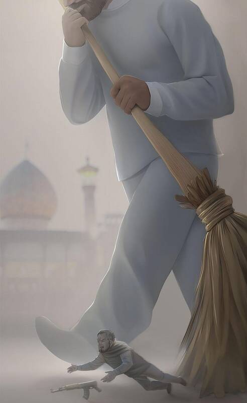 قدردانی کاربران توییتر از قهرمان شاهچراغ