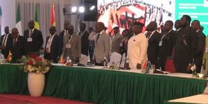 نشست رهبران نظامی اکواس برای مداخله در نیجر