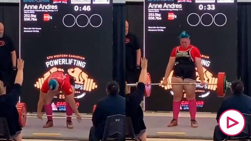 یک مرد تراجسنیتی قهرمان وزنهبرداری زنان کانادا شد/ بیمعنی شدن ورزش قهرمانی زنان با حضور مردان ترنس+عکس و فیلم