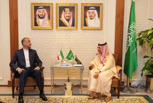 دیدار وزیران خارجه ایران و عربستان در ریاض