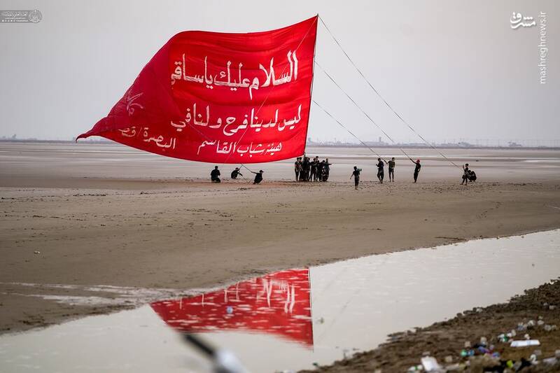 تصاویری از آغاز پیادهروی اربعین از جنوب عراق و ساحل خلیج فارس