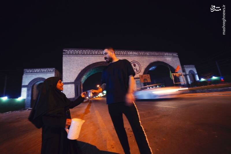 تصاویری از تداوم راهپیمایی زائران کربلاء از دورترین نقطه بصره