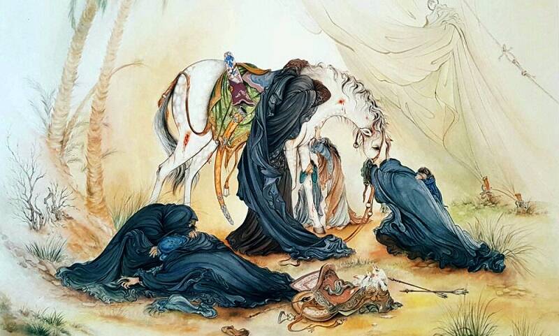 روایت استاد فرشچیان درباره ماجرای کشیدن تابلوی معروف عصر عاشورا +فیلم - مشرق نیوز