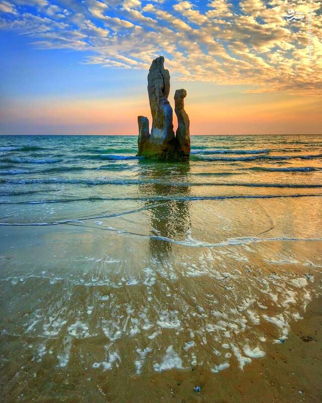 قابی تماشایی از بندر تبن هرمزگان