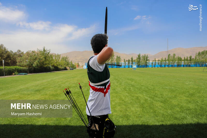 عکس / اردوی تیم ملی تیراندازی با کمان 14