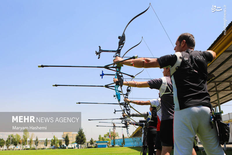 عکس / اردوی تیم ملی تیراندازی با کمان 12