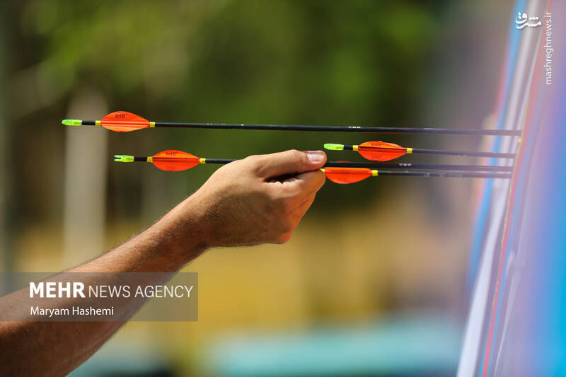 عکس / اردوی تیم ملی تیراندازی با کمان 10