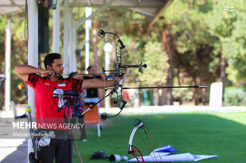 عکس / اردوی تیم ملی تیراندازی با کمان 8