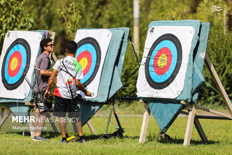 عکس / اردوی تیم ملی تیراندازی با کمان 2