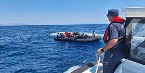 ترکیه از نجات 125 مهاجر در دریای اژه خبر داد