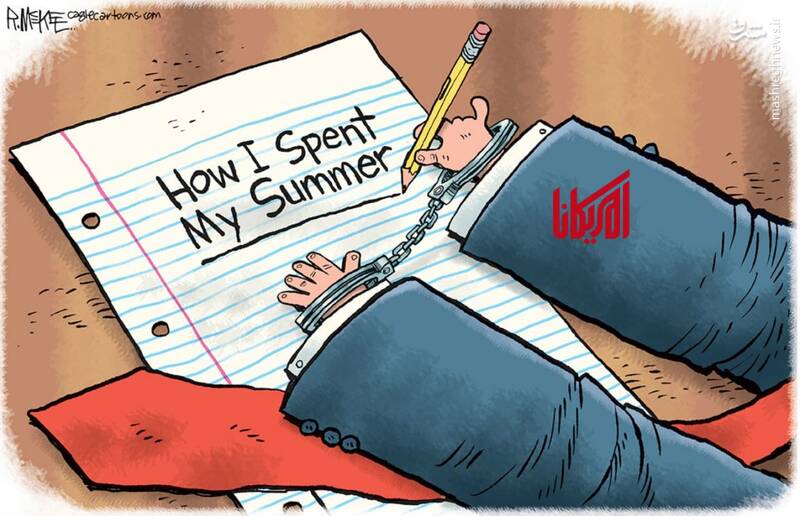 تابستان پر اتهام ترامپ سوژه کاریکاتوریستهای آمریکایی شد+ عکس
