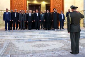 تجدید میثاق رئیسی و کابینه با آرمان‌های امام راحل