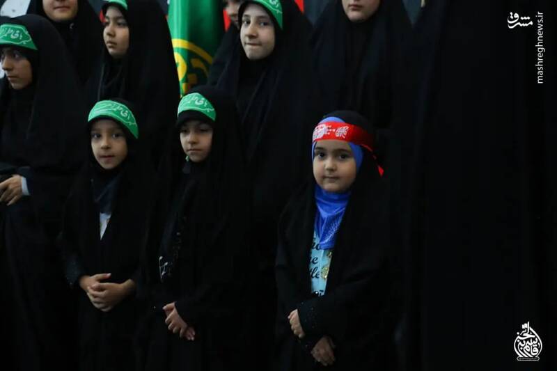 دسته عزاداری بانوان و دختران حسینی + عکس 7