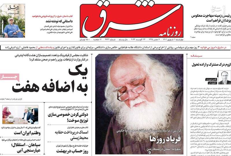 رئیسی باید در نیویورک با بایدن گفتگوی مستقیم کند! / عضو جبهه اصلاحات: اختلاف سلیقه داشتیم بهزاد حذف شد 5