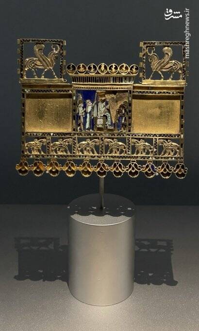 گردنبندی زرین از دوران هخامنشیان در ژاپن+ عکس