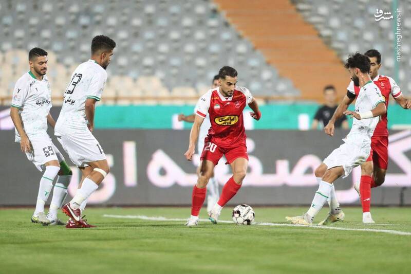 فرار پرسپولیس از شکست خانگی مقابل ذوب آهن/ ضربه خوردن با خنجر خودی +فیلم