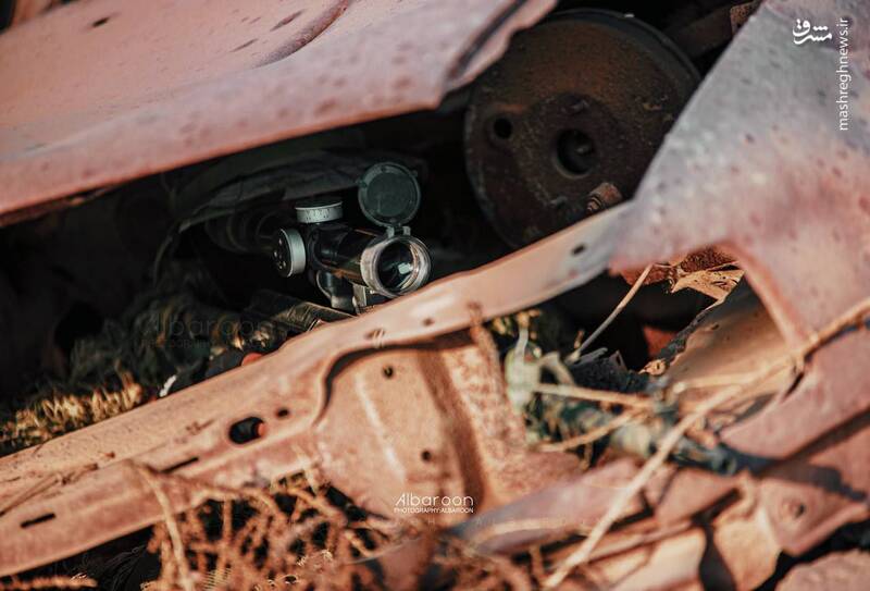 تصاویری جالب از تک تیراندازهای گردانهای حزبالله عراق