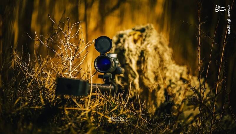 تصاویری جالب از تک تیراندازهای گردانهای حزبالله عراق