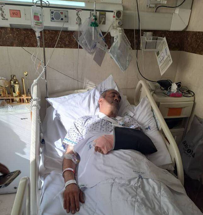 حمله سارقان به مهاجم سابق تیم ملی و پرسپولیس+ عکس