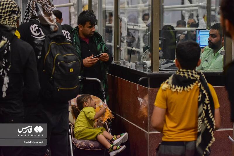 آخرین وضعیت مرزهای شلمچه و چذابه ۱۱ روز قبل از اربعین