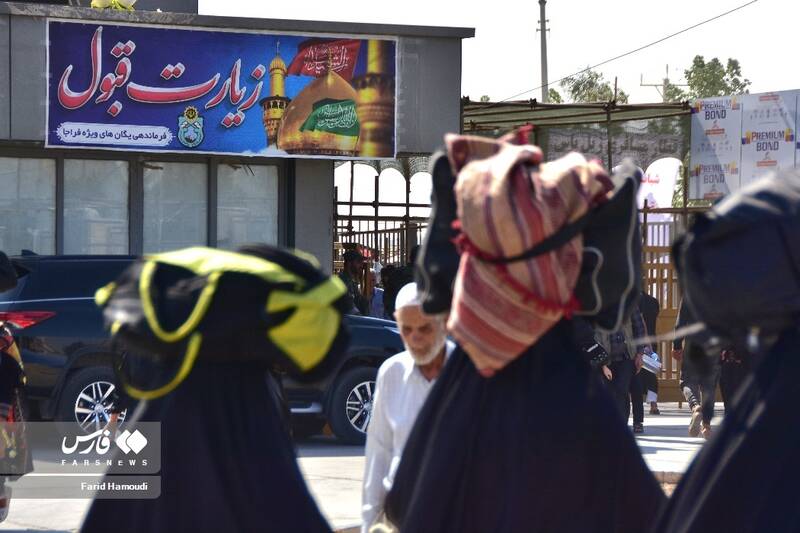 آخرین وضعیت مرزهای شلمچه و چذابه ۱۱ روز قبل از اربعین