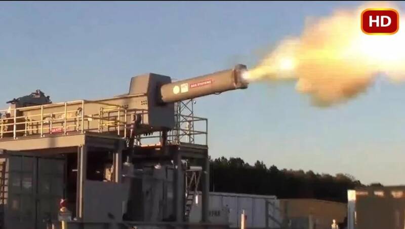 چین قویترین توپخانه الکترومغناطیسی جهان را آزمایش کرد