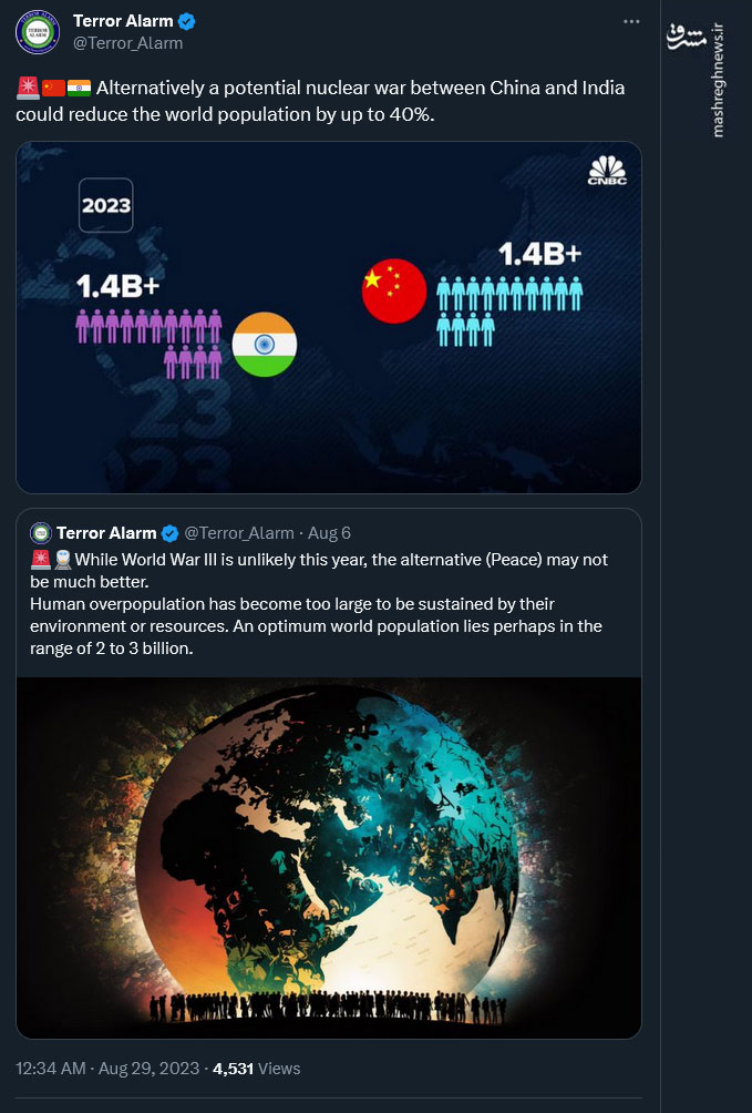 کشتار دستهجمعی؛ راهکار صهیونیستها برای کاهش جمعیت زمین