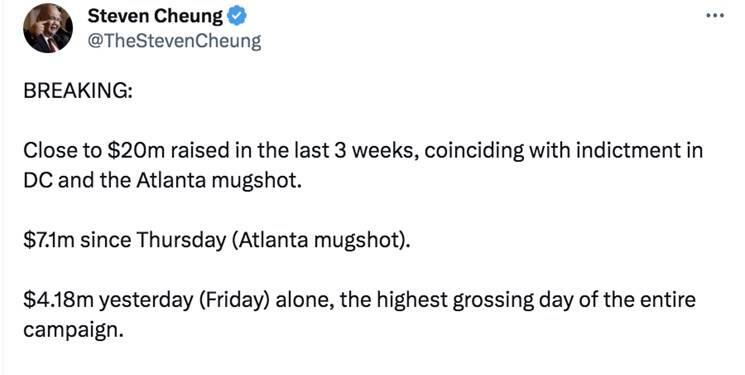 آیا پروندههای قضایی ترامپ به نفع کارزار انتخاباتی او است؟